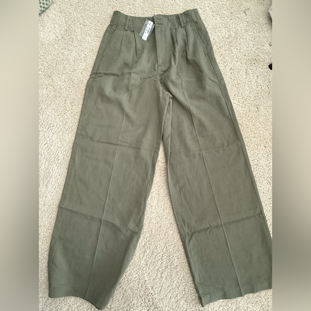 Madewell The Harlow Wide-Leg High-Rise Pants